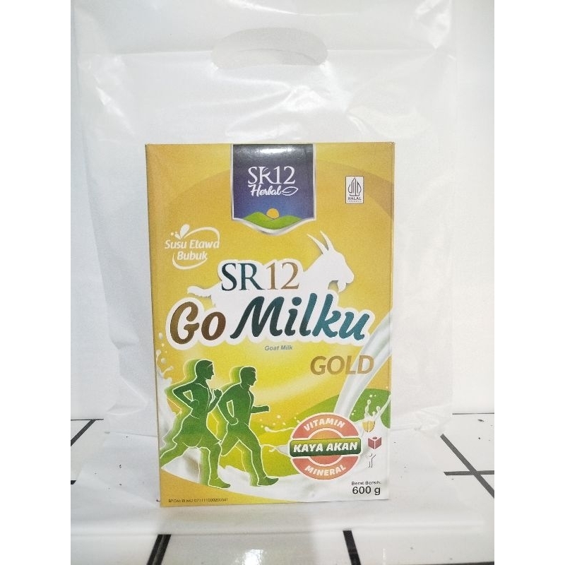 

Susu Kambing Go Milku SR12 Etawa 600gr Gold