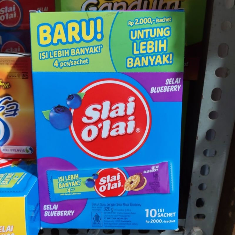 

Slai Olai 1 box isi 10 sachet @32gr