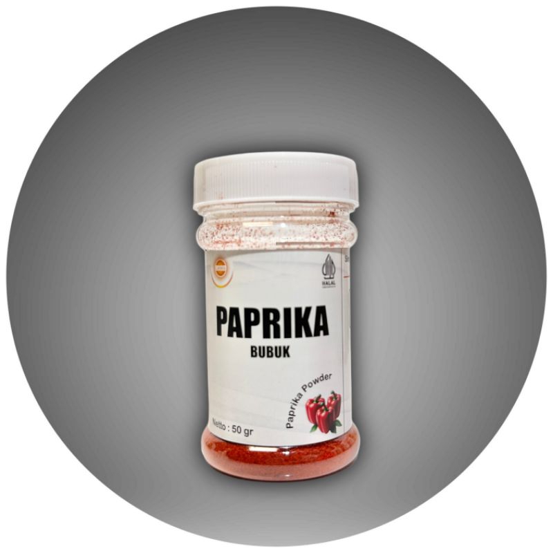 

Paprika Bubuk 50gr | Bumbu Dapur Praktis | Paprika Merah Bubuk Premium | Paprika Powder