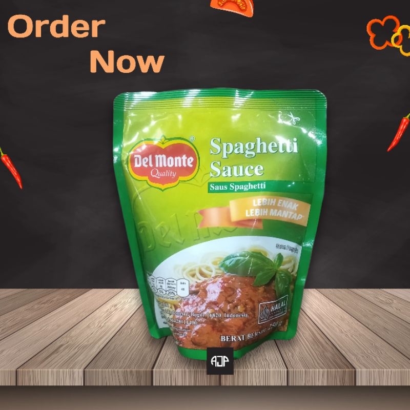 

DEL MONTE Saus Spaghetti | 250 gr