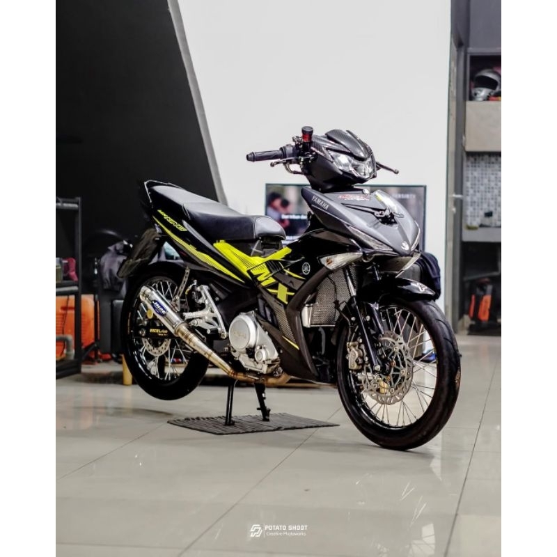 Striping sticker lis standar ori mx king 2022 2023 hijau stabilo