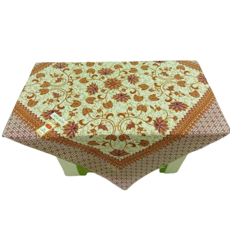 0Taplak Meja Batik Raden Ayu Motif Tulis Segi Empat