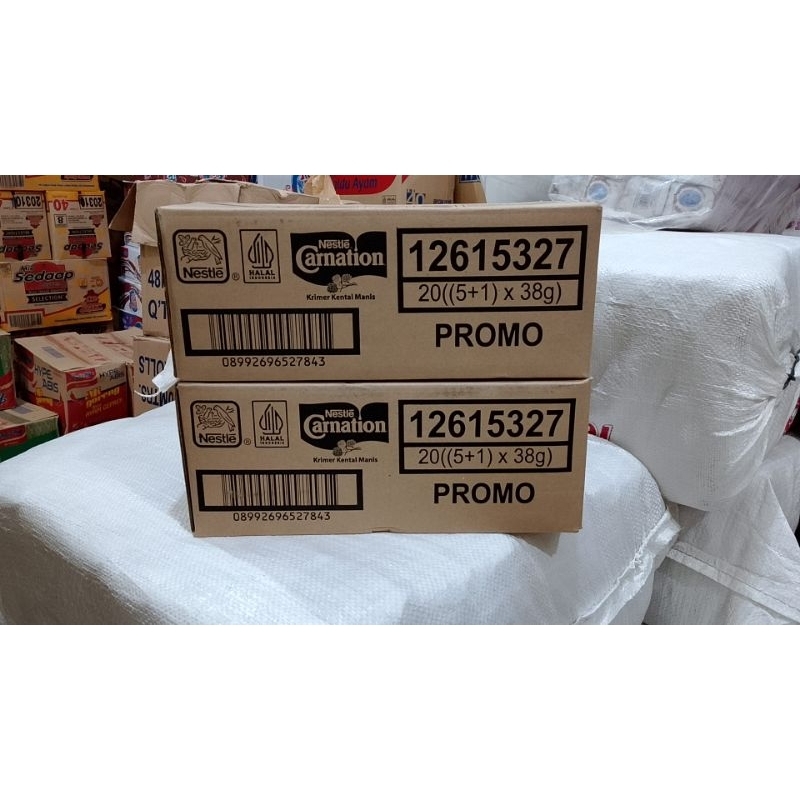 

Milk carnation saset 1dus isi 20pak