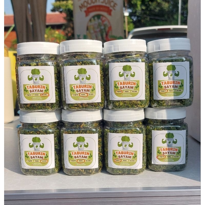 

Kremesan Bayam, Bayam Tabur Krispi 8 toples mix rasa