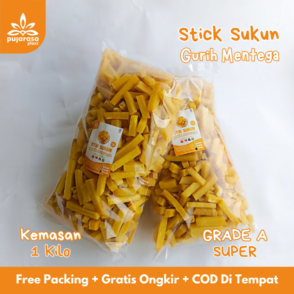 

STICK STIK SUKUN MENTEGA GURIH GRADE A SUPER 1 KG KERIPIK