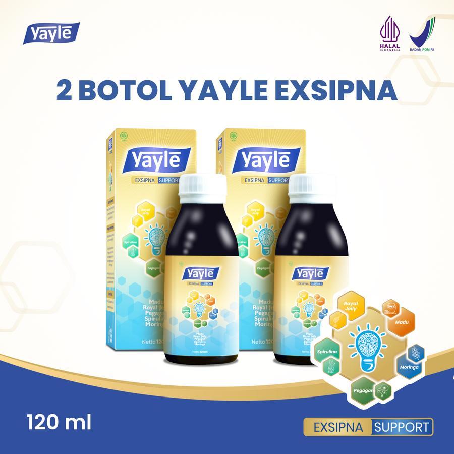 Paket 2 Botol Yayle Exsipna 120 ml - Madu Vitamin Anak - Yayle Exsipna