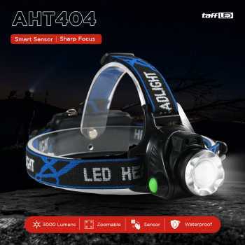 TaffLED Senter Headlamp 1 LED Cree XM-L T6 3000 Lumens - AHT404