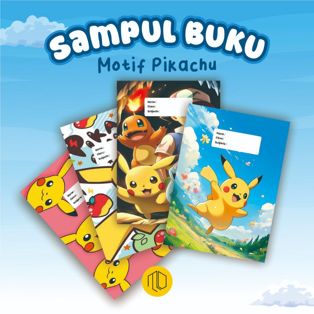 

(ISI 10 PCS) Sampul Buku Motif Pikachu - Book Cover Aesthetic - Sampul Buku Estetik - Sampul Buku Aesthetic - Sampul Buku Motif - Sampul Buku Bigboss / Sidu - Sampul Buku Tulis Sekolah - Sampul Buku Karakter / Sampul Buku Kwarto / Sampul Buku