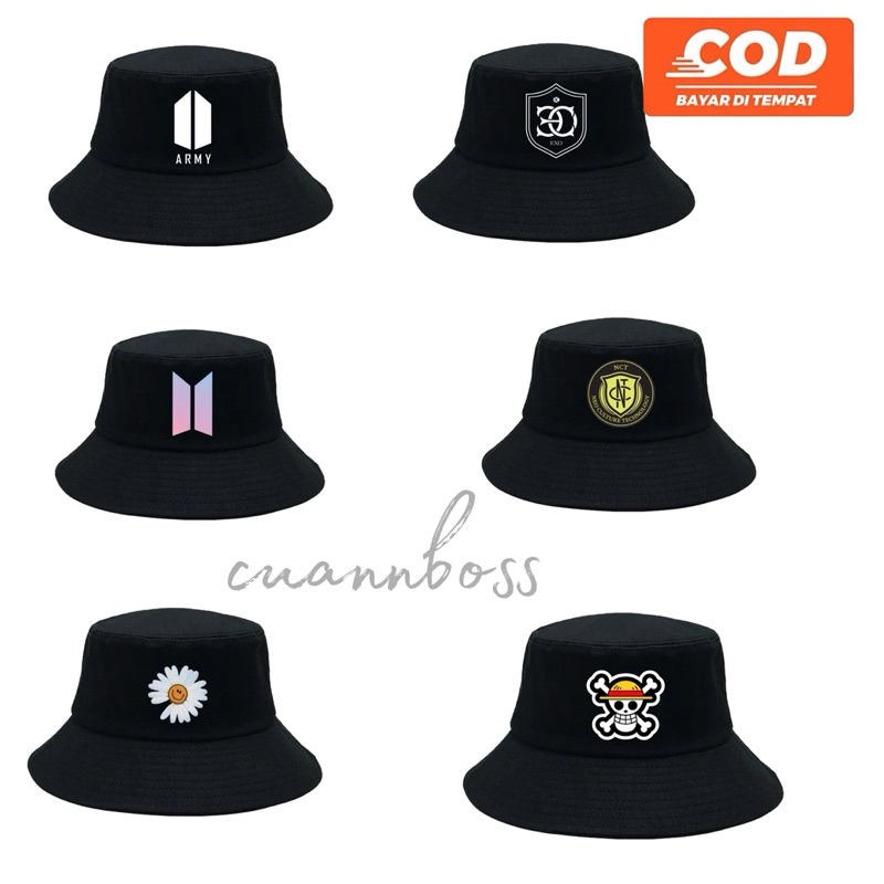 [COD] TOPI BUCKET  BUCKET HAT  BUCKET HAT MURAH  BUCKET HAT K-pop  BUCKET HAT STYLE