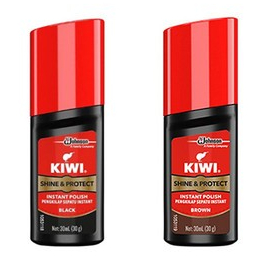 KIWI Semir Sepatu Cair 30 ml & 75 ml Warna Hitam Dan Coklat