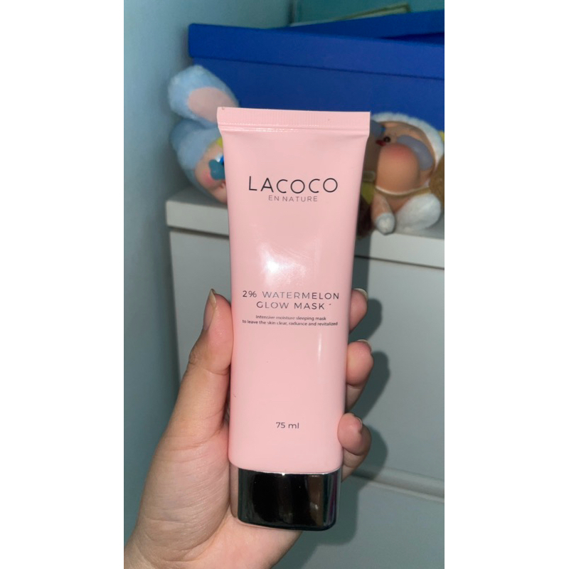 preloved lacoco watermelon glowmask