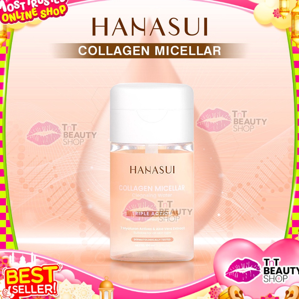 Trendy Hanasui Collagen Micellar Cleansing Water  TnT Beauty Shop