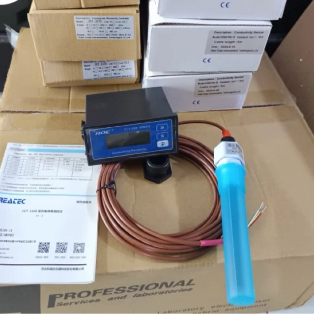 Conductivity TDS Monitor Controller Transmitter CCT-3320 CREATEC ROC