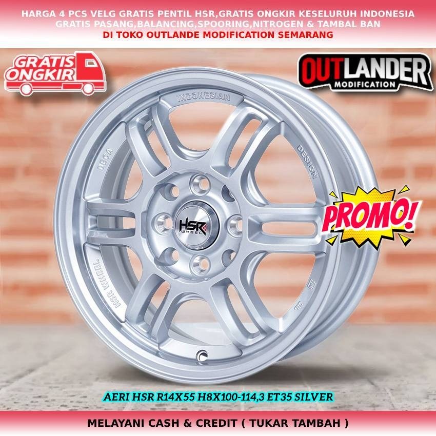 velg mobil racing r14, velg mobil avanza xenia kijang agya calya karimun altis aveo dll hsr aeri r14