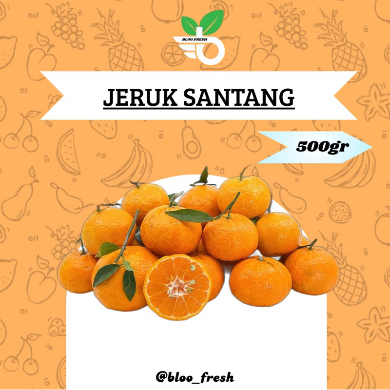 

Jeruk Santang Impor Fresh (Harga Per Pack) ~ Bloo Fresh (1Pack @500gr) ~ Jeruk Santang Manis