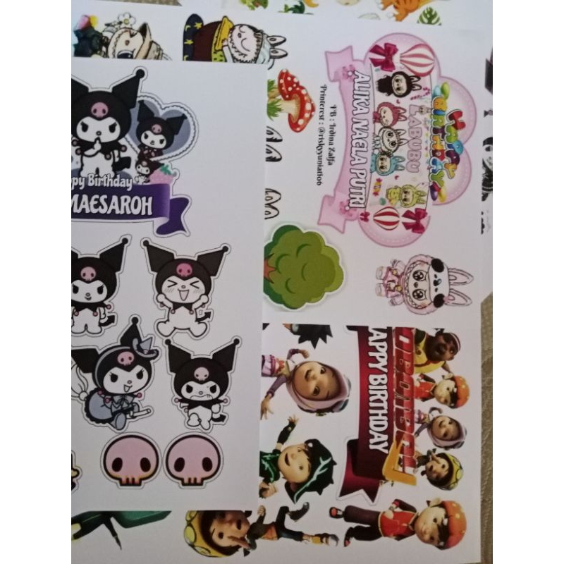 

Cetak Topper Custum 10R