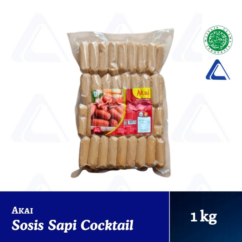 

Sosis Beef Cocktail Akai 1kg/Sosis Sapi