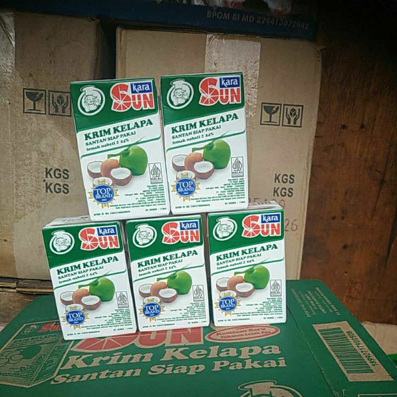 

sun kara santan kelapa 110 ml