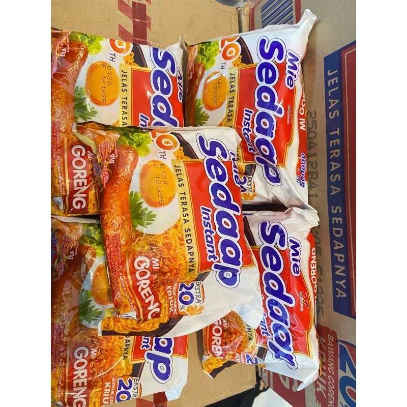 

sedap goreng 1 paketan isi 5 pcs harga grosir mu