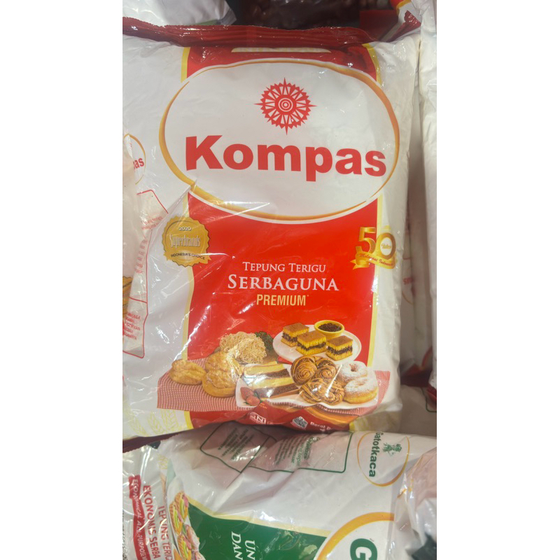 

KOMPAS TEPUNG TERIGU 1KG SERBA GUNA PREMIUM