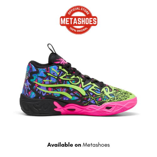 Sepatu Basket MB.04 Unisex Basketball Shoes - Black-Luminous Pink Original