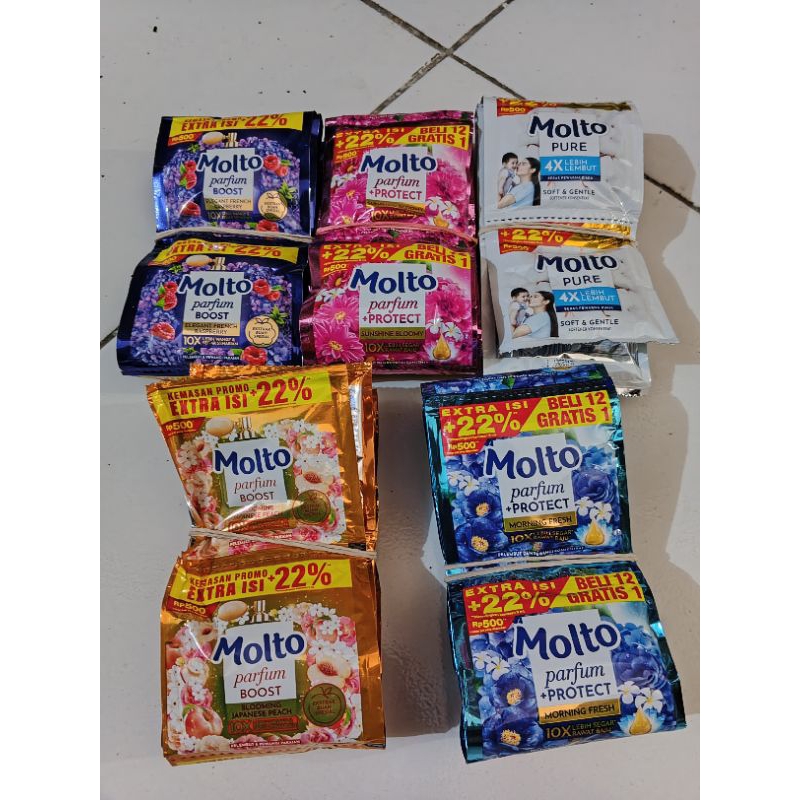 Molto Renceng /pewangi pakaian Molto pewangi 11ml
