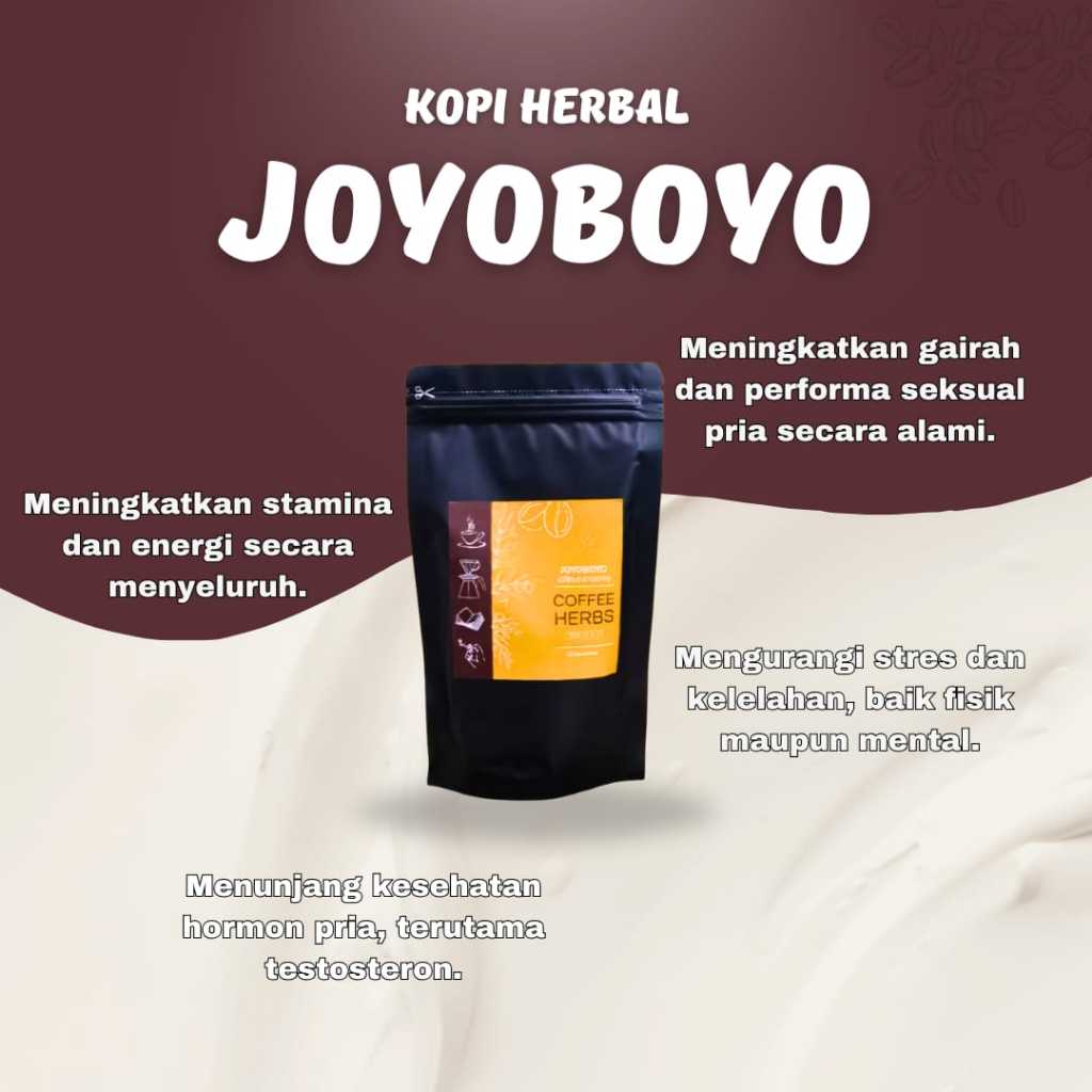 

Terlaris Kopi Herbal Joyoboyo Kopi Lanang Meningkatkan Gairah / Gairah