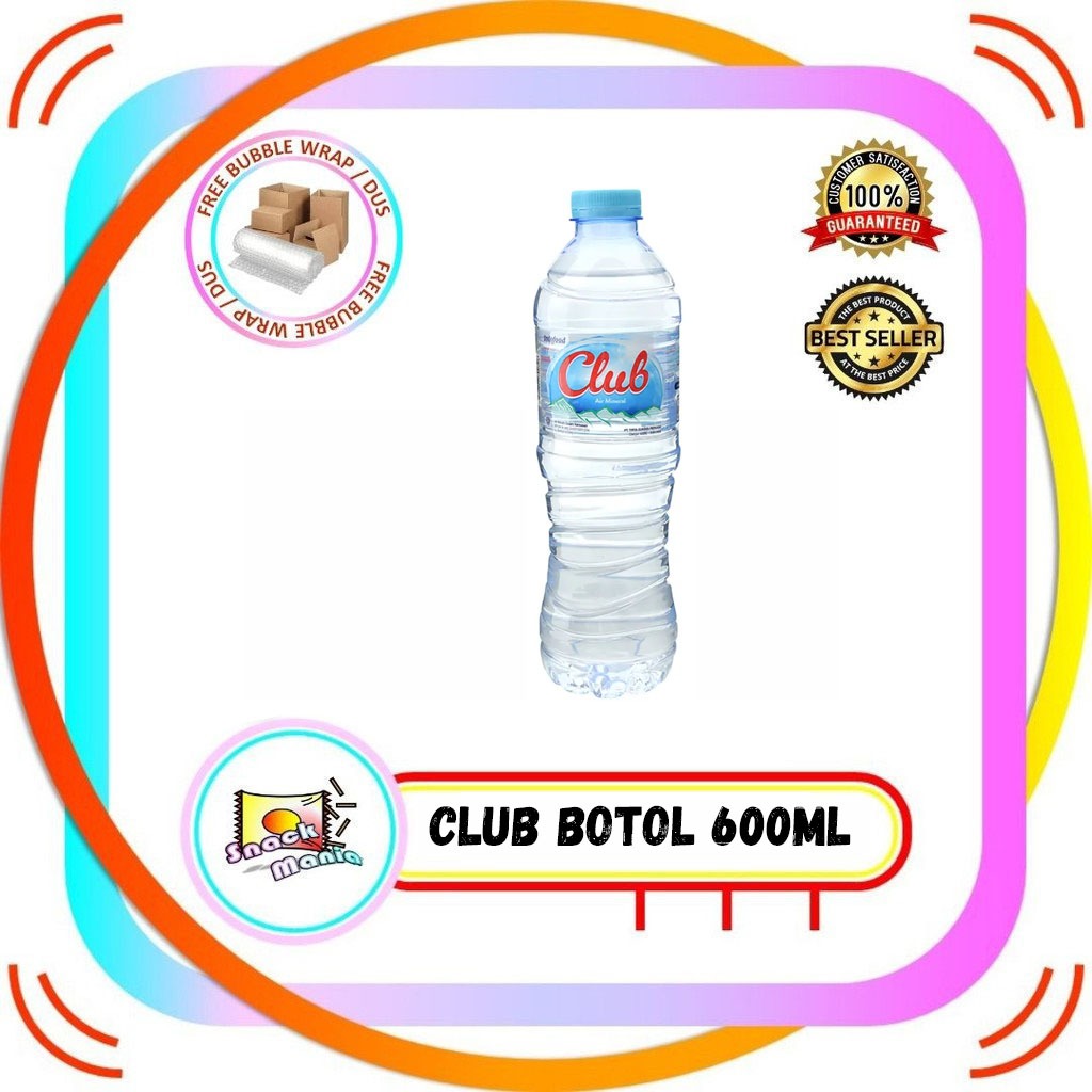 

Club Air Mineral Botol ~ 600 ml 1 Pc