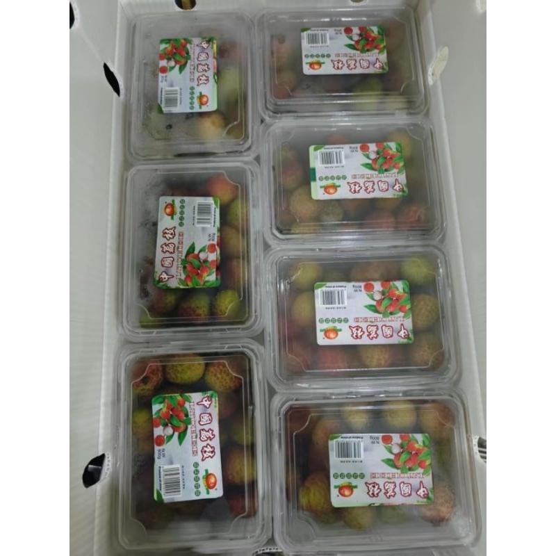 Buah Leci Fresh Import Lychee madu 1 box