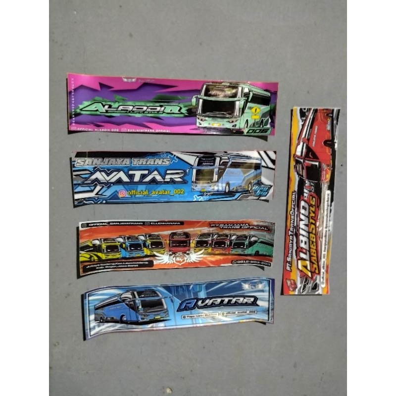 

Stiker bus basuri al bino sanjaya trans