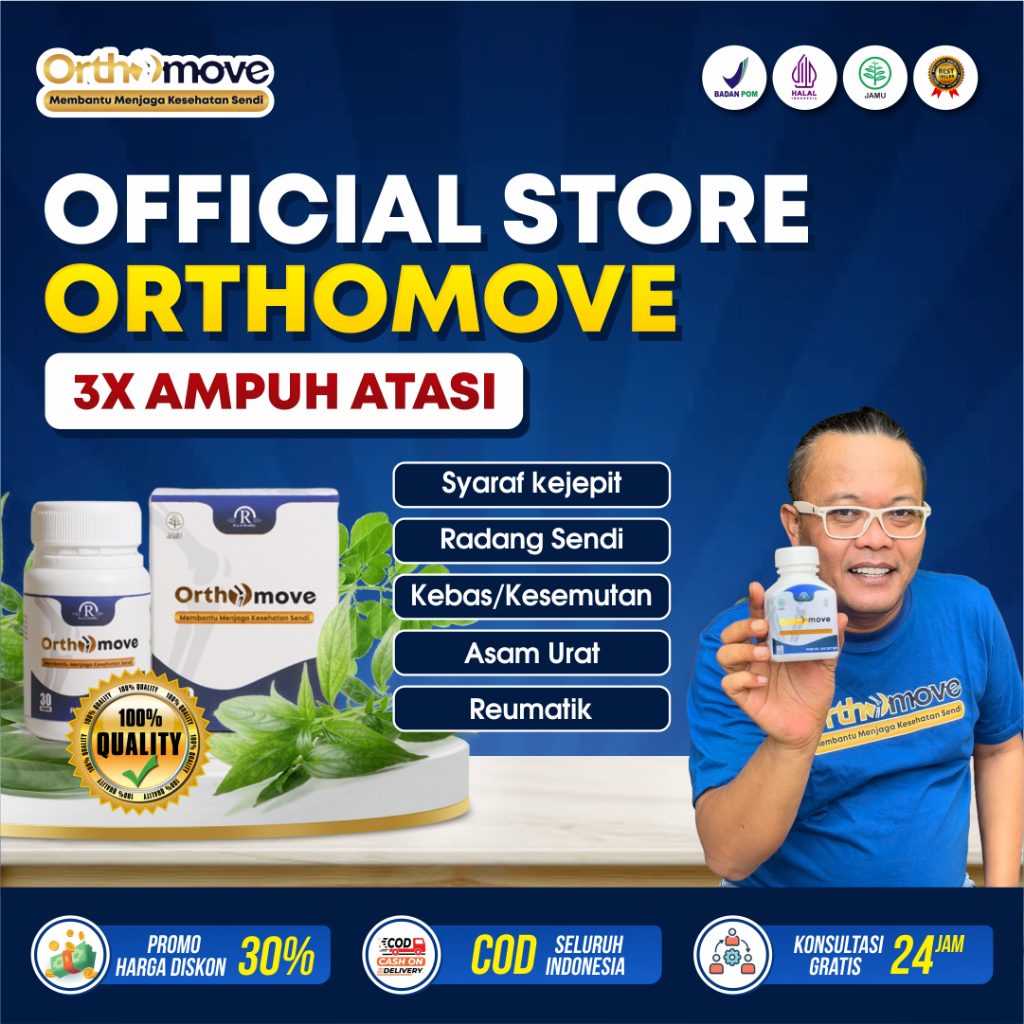 ORTHOMOVE - 1 Botol Isi 30 Kapsul