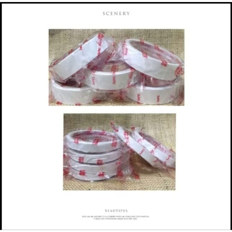 

DOUBLE TAPE SAZANAMI KERTAS DOUBLE SIDE TAPE
