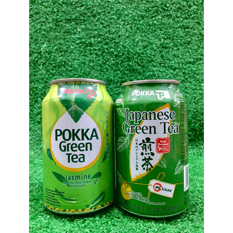 

Pokka Green Tea Drink Can Minuman Kaleng Teh Hijau 300ml Impor Singapore