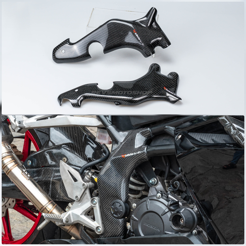 KABON HONDA CBR250RR OLD / NEW 2022- COVER RANGKA KARBON