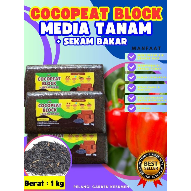 ‎KUALITAS TERBAIK  Cocopeat Kering