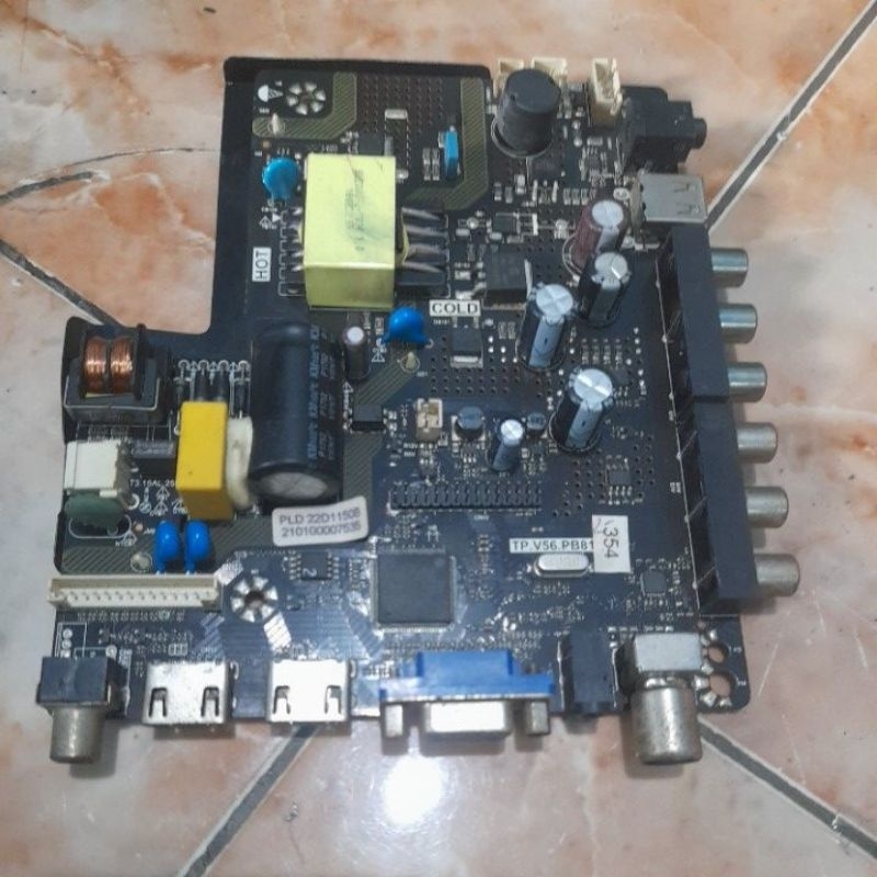 Mainbord tv led polytron 22 inch PLD22D1150D