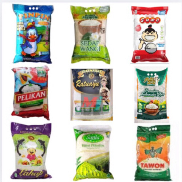

BERAS PREMIUM SUPER ALL MERK/5,10,20,25kg