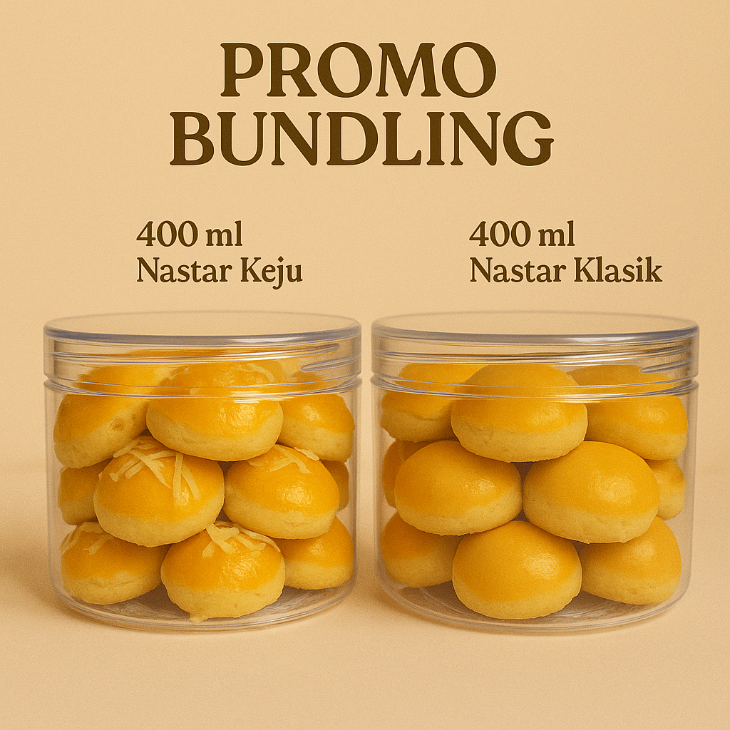 

BUNDLING 2 NASTAR 400 ML KLASIK DAN 400 ML KEJU PREMIUM PRODUKSI UDAN EMAS