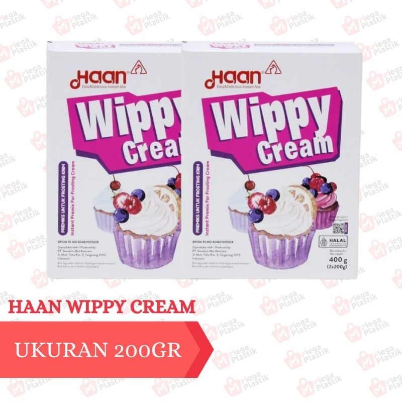 

HAAN WIPPY CREAM 200gr