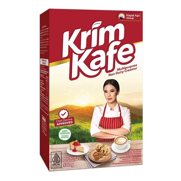 

Creamer Kapal Api Krim Kafe 500gr