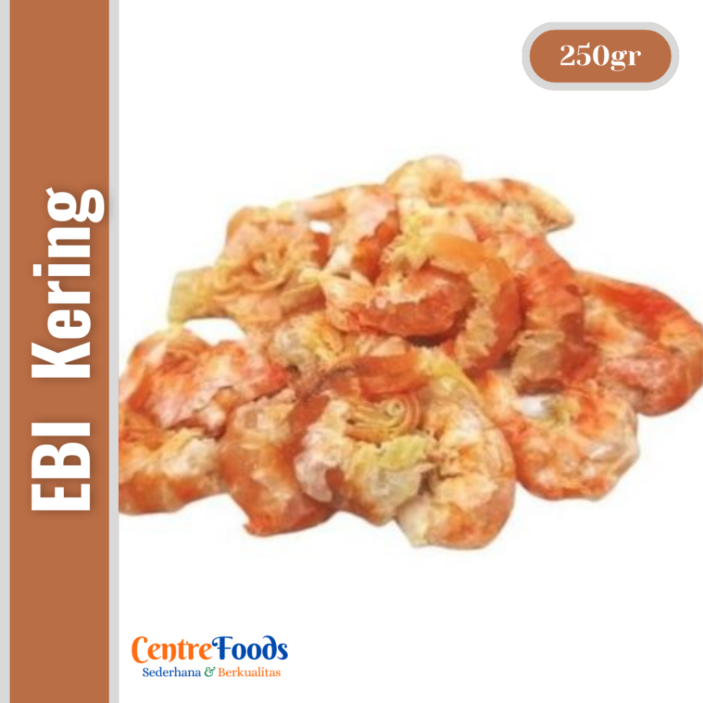 

Ebi Kering Kupas - Udang Kering Tanpa Kulit | 250gr [ Harga Per BKS ]