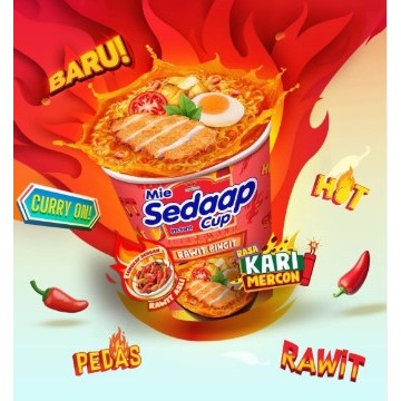 

Mie Sedaap Kari Mercon - Cup 79 gr