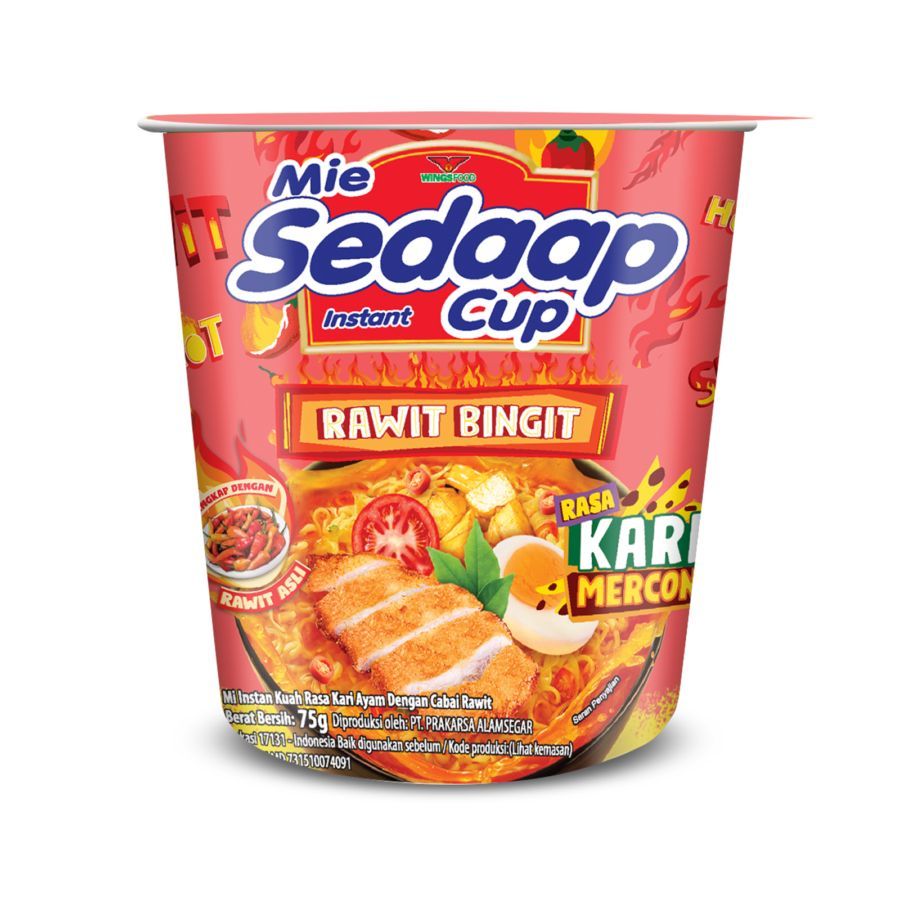 

Mie Sedaap Rasa Kari Mercon - Cup
