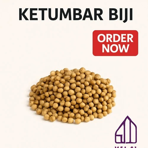 

Ketumbar Biji 100 Gr Utuh Corriander Seed Utuh Kualitas Resto Halal