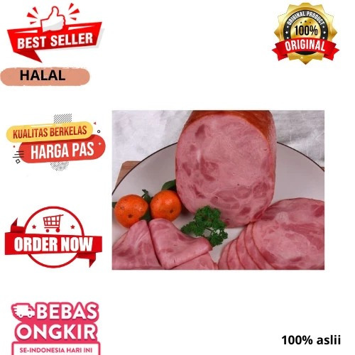 

Petite SMOKED BEEF DAGING SAPI ASAP SLICE 1 KG HALAL PREMIUM ENAK