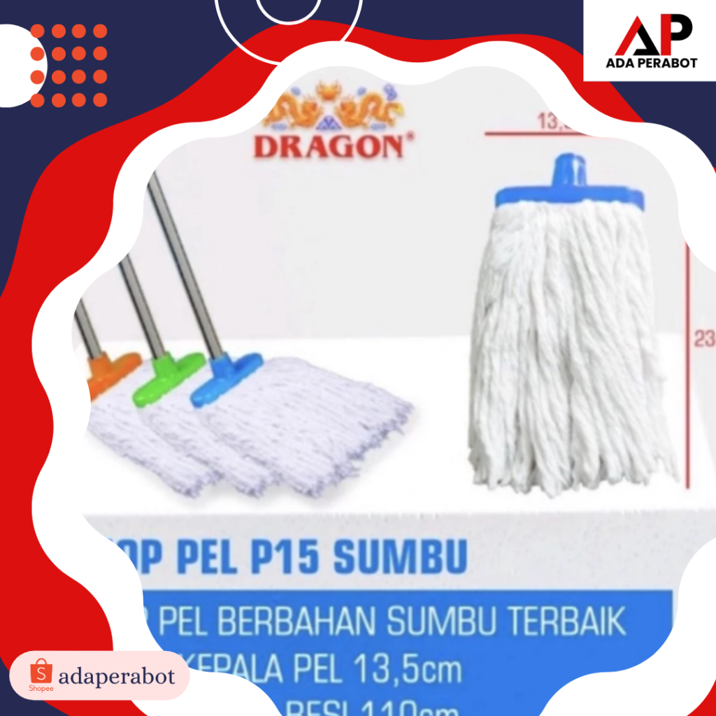 PEL LANTAI / KAIN PEL DRAGON ( INCLUDE GAGANG ) + GAGANG PEL