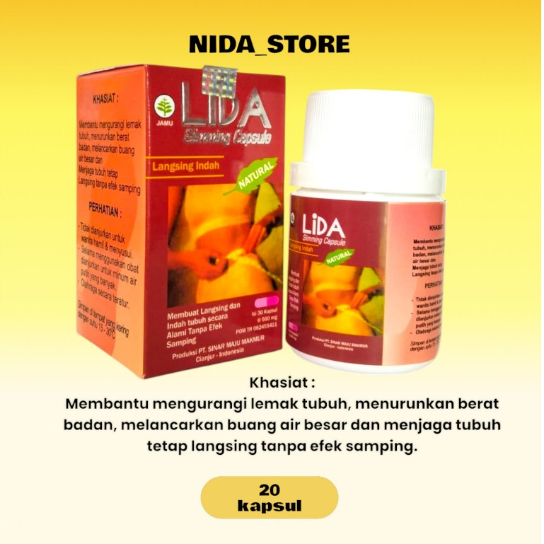 Kapsul Langsing / Capsule Pelangsing isi 30 Kapsul ( LD4 )