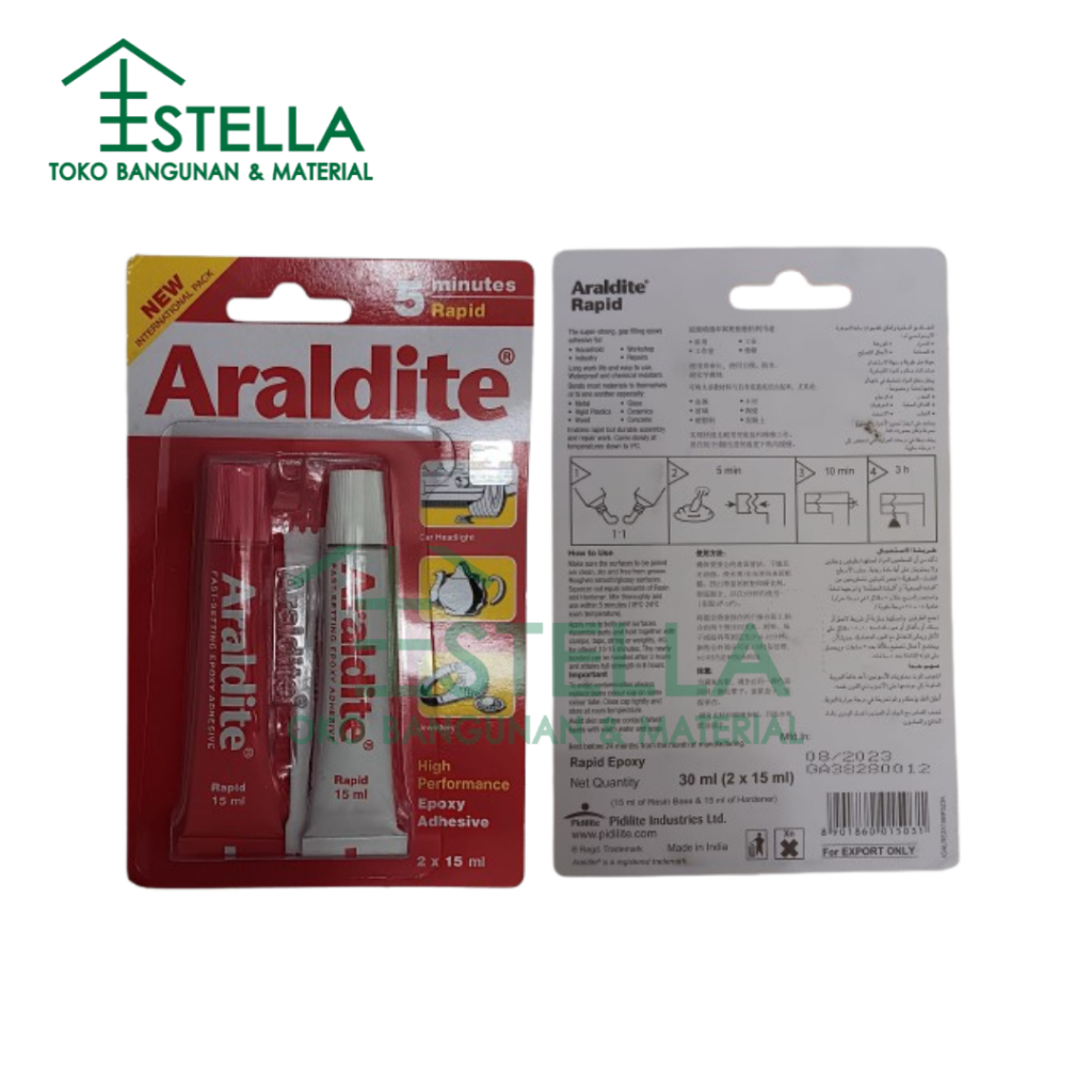 Lem Besi Araldite Merah