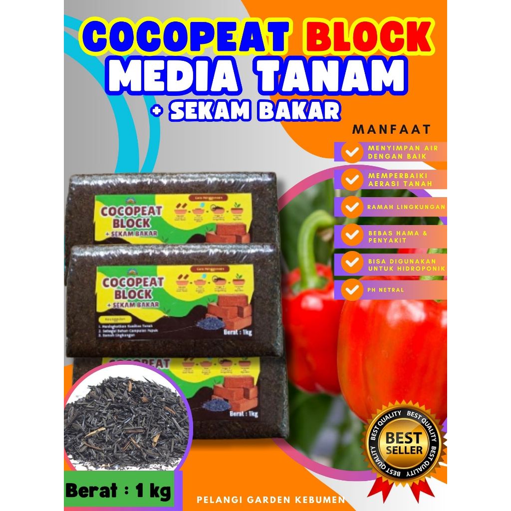 TERLARIS  Cocopeat Infarm, Cocopeat Jumbo, Cocopeat Kasar