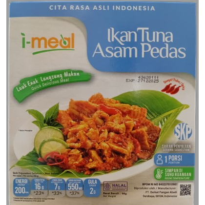 

i-meal Ikan Tuna Asam Pedas 90 g